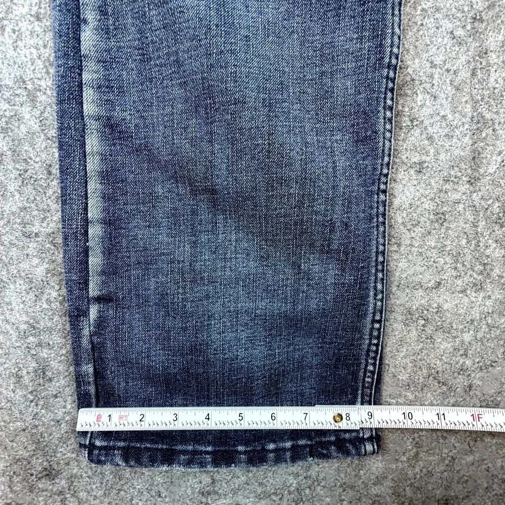 Fly‎ Paper Jeans Mens 38x32 Blue Y2K Streetwear Bootcut Leg Travel Relaxed Fit